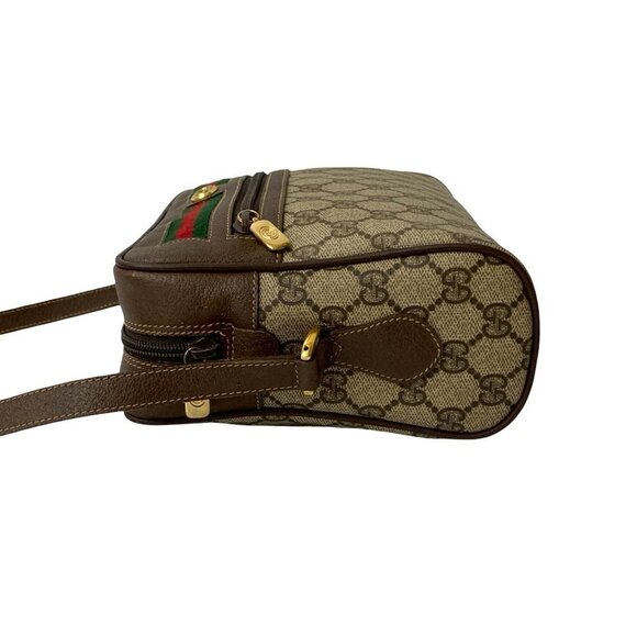 GUCCI Brown Leather Shoulder Bag - Picture 5 of 10